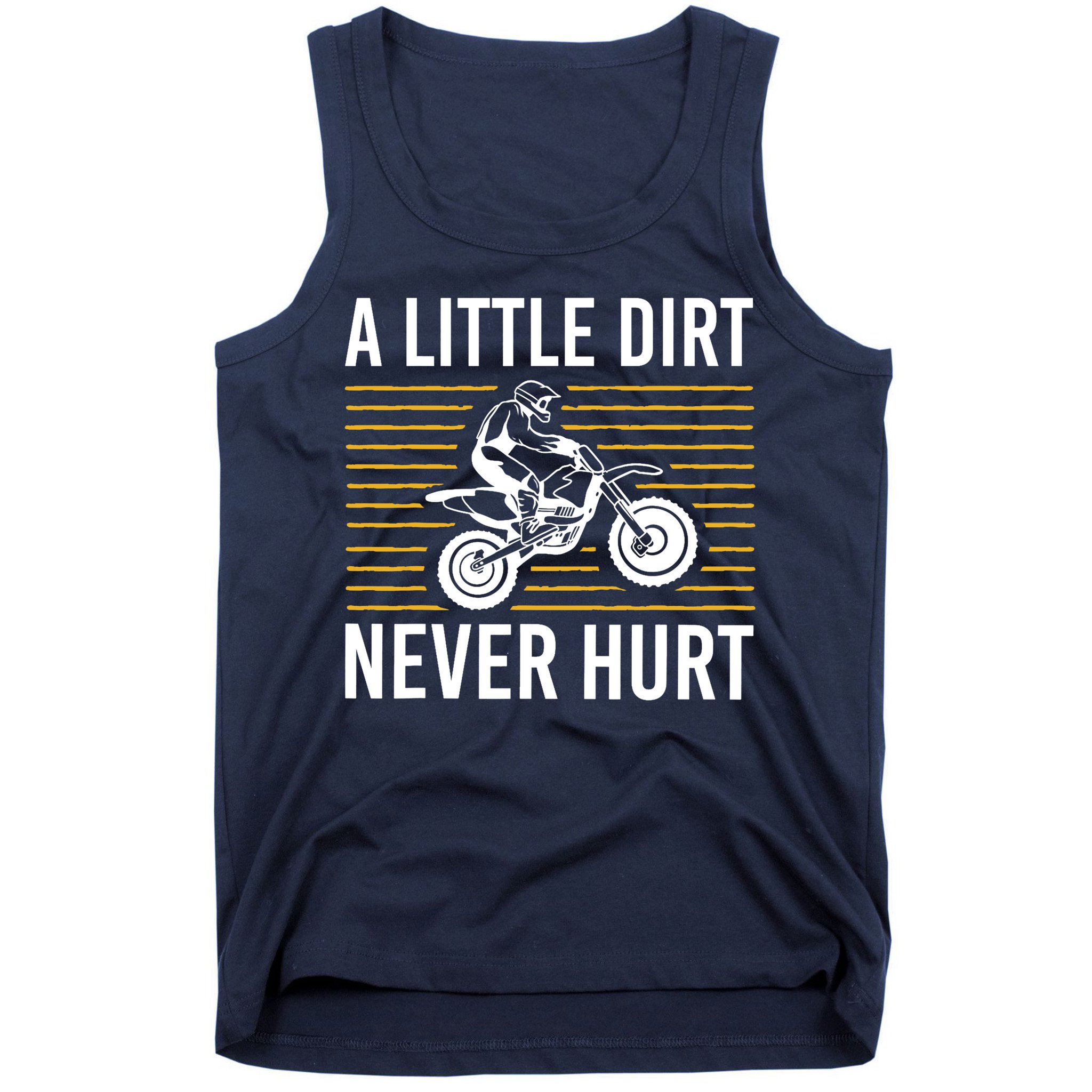 Cool Dirt Bike Art Dirtbike Motorcycle Bike Racing Tank Top