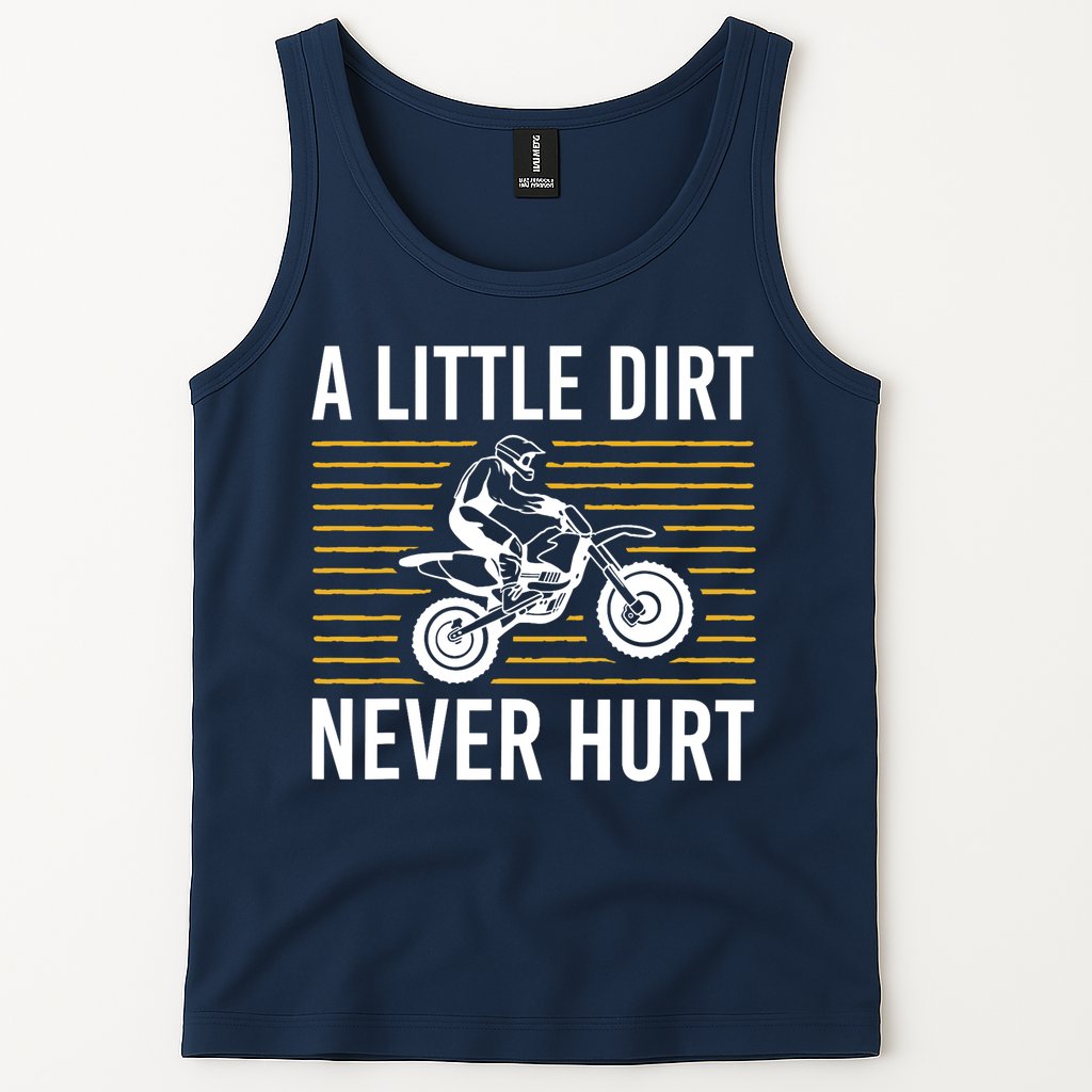 Cool Dirt Bike Art Dirtbike Motorcycle Bike Racing Tank Top