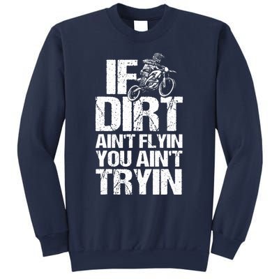 Cool Dirt Bike Art For Dirtbike Motorcycle Racing Sweatshirt