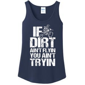 Cool Dirt Bike Art For Dirtbike Motorcycle Racing Ladies Essential Tank