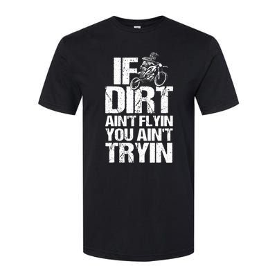 Cool Dirt Bike Art For Dirtbike Motorcycle Racing Softstyle CVC T-Shirt