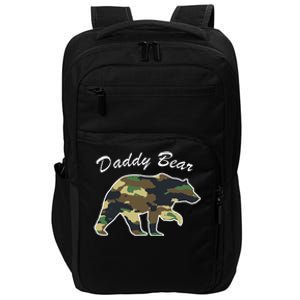 Camouflage Daddy Bear Family Hunting Camo Papa Bear Pajama Impact Tech Backpack