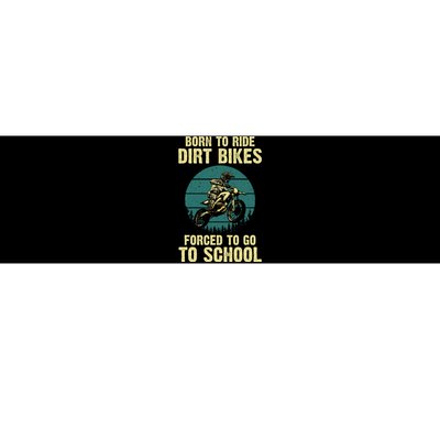 Cute Dirt Bike Art Motorcycle Dirtbike Racing Bumper Sticker