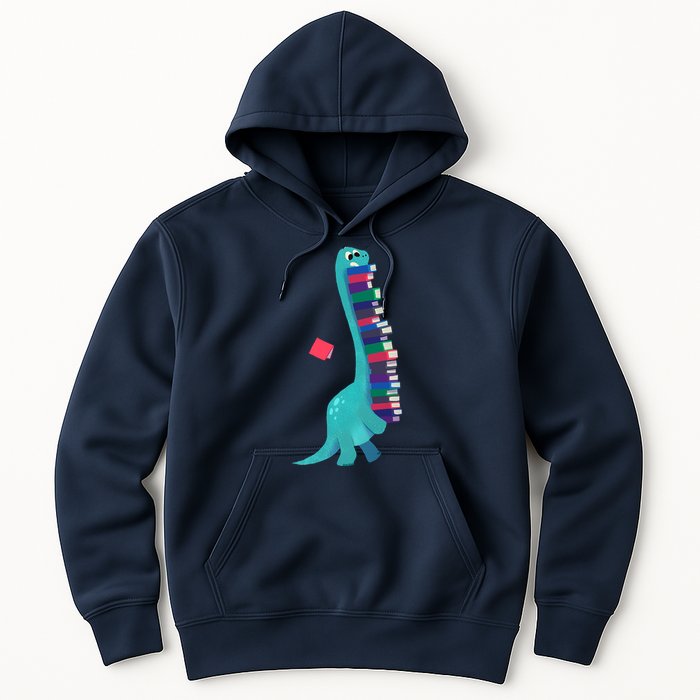 Cute Dinosaur Book Reading Readasaurus Hoodie