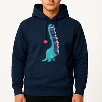 Cute Dinosaur Book Reading Readasaurus Hoodie