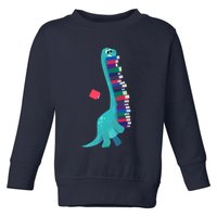 Cute Dinosaur Book Reading Readasaurus Toddler Sweatshirt