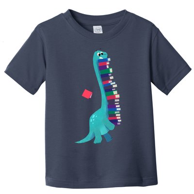 Cute Dinosaur Book Reading Readasaurus Toddler T-Shirt