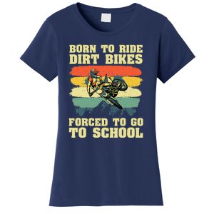 Cool Dirt Bike For Motocross Dirt Bike Lover Women's T-Shirt