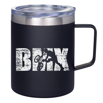 Cool Distressed Bmx For Bmx Riders 12oz Stainless Steel Coffee Mug