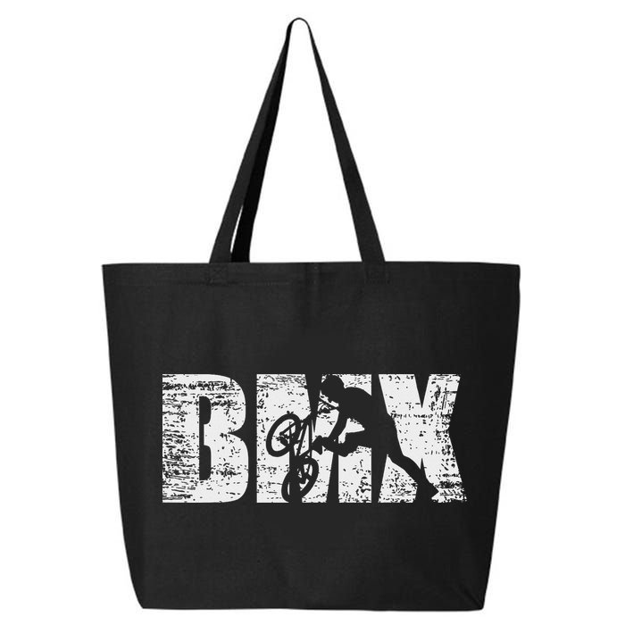 Cool Distressed Bmx For Bmx Riders 25L Jumbo Tote