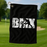 Cool Distressed Bmx For Bmx Riders Golf Towel