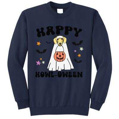 Cream Dachshund Boo Ghost Dog Lover Happy Halloween Sweatshirt