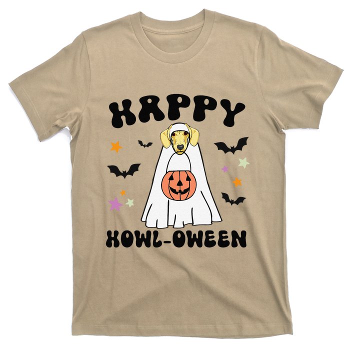 Cream Dachshund Boo Ghost Dog Lover Happy Halloween T-Shirt