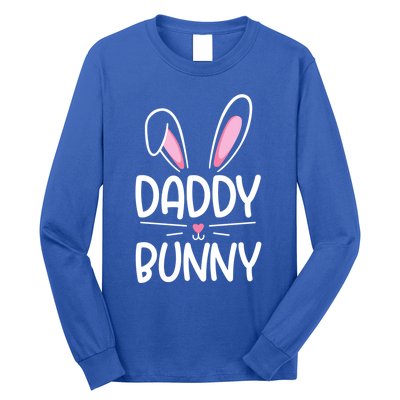 Cute Daddy Bunny Happy Easter Day Matching Family Gift Long Sleeve Shirt