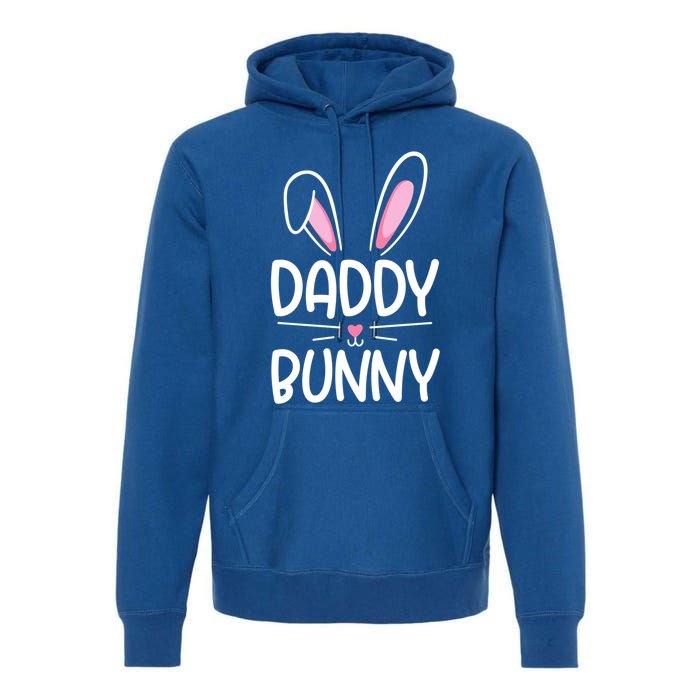 Cute Daddy Bunny Happy Easter Day Matching Family Gift Premium Hoodie