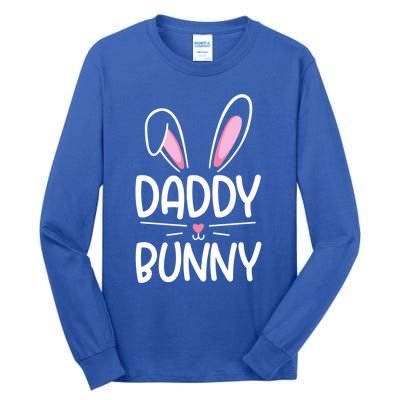 Cute Daddy Bunny Happy Easter Day Matching Family Gift Tall Long Sleeve T-Shirt