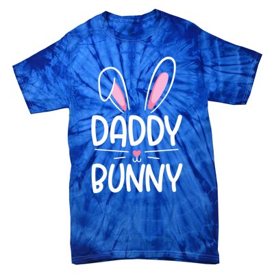 Cute Daddy Bunny Happy Easter Day Matching Family Gift Tie-Dye T-Shirt