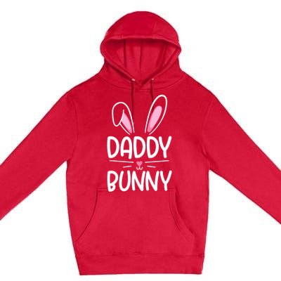 Cute Daddy Bunny Happy Easter Day Matching Family Gift Premium Pullover Hoodie