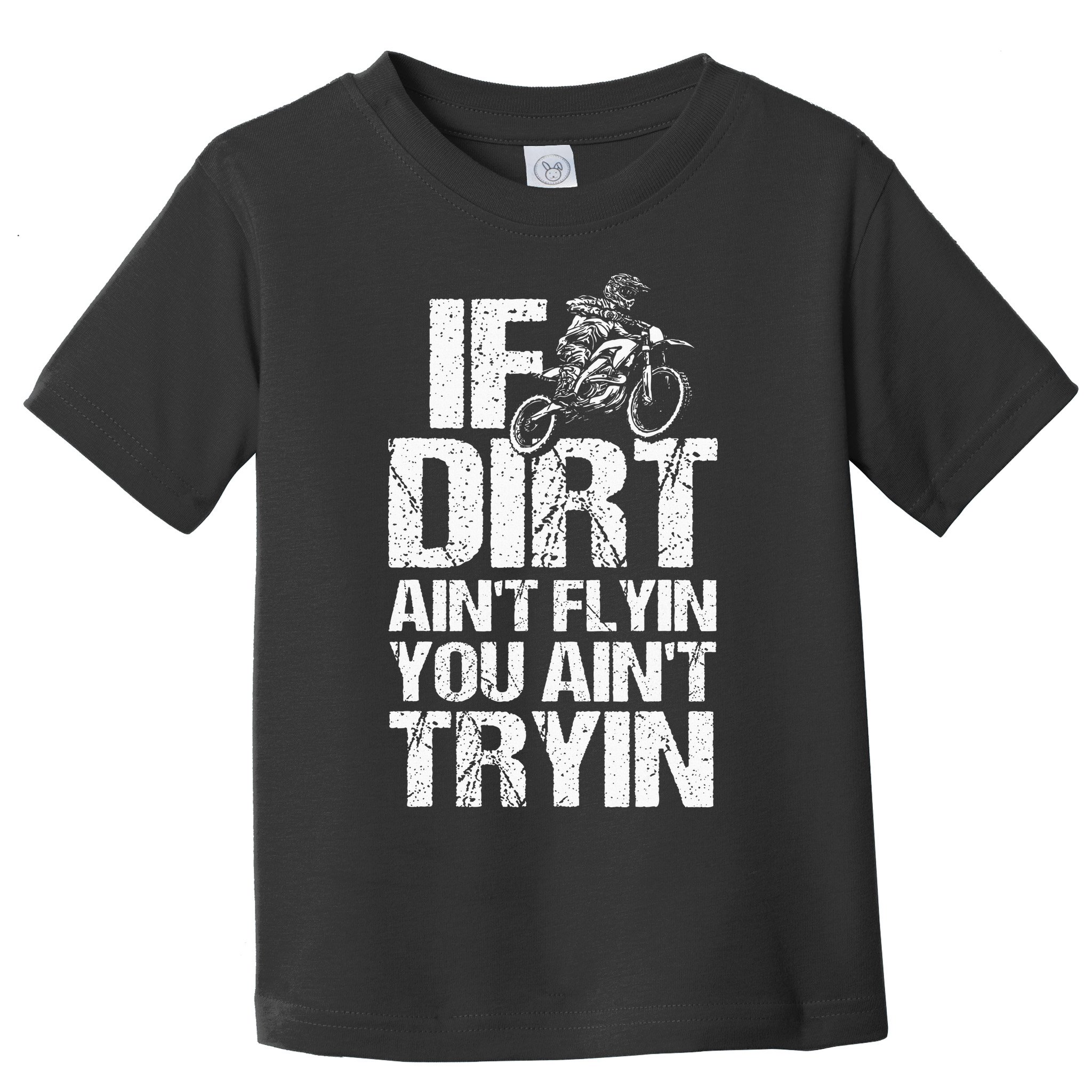 Cool Dirt Bike Art For Dirtbike Motorcycle Racing Toddler T-Shirt
