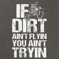 Cool Dirt Bike Art For Dirtbike Motorcycle Racing Cotton Canvas Backpack