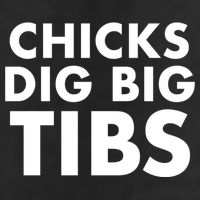 Chicks Dig Big Tibs Gift Funny Workout Leg Day Fitness Gym Gift Hat