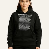 CURMUDGEON Definition Basketball Version Funny Senior Citizens Hoodie