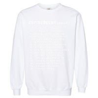 CURMUDGEON Definition Basketball Version Funny Senior Citizens Garment-Dyed Sweatshirt