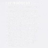 CURMUDGEON Definition Basketball Version Funny Senior Citizens Garment-Dyed Sweatshirt
