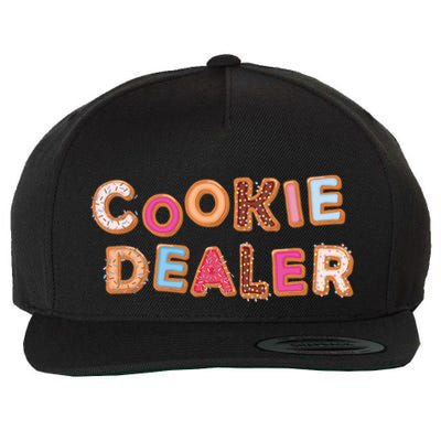 Cookie Dealer Baking Decorating Humor Joke Funny Gift Wool Snapback Cap