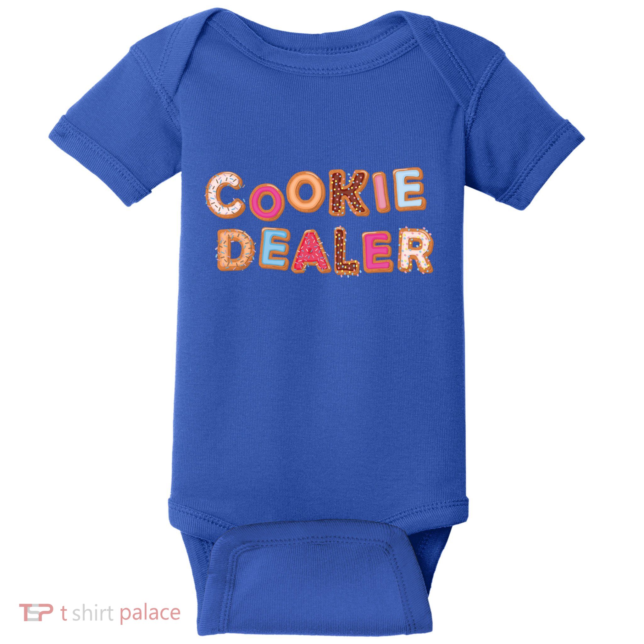 Cookie Dealer Baking Decorating Humor Joke Funny Gift Baby Bodysuit