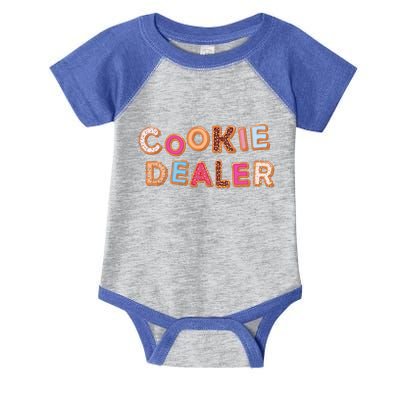 Cookie Dealer Baking Decorating Humor Joke Funny Gift Infant Baby Jersey Bodysuit
