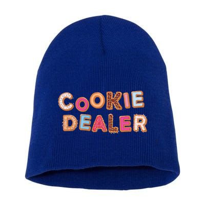 Cookie Dealer Baking Decorating Humor Joke Funny Gift Short Acrylic Beanie