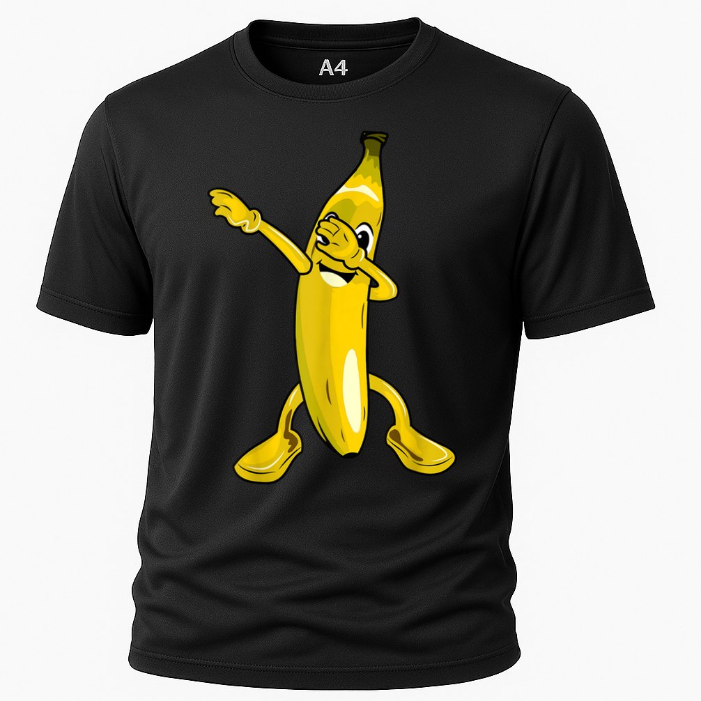 Cool Dab Banana Is Dabbing | Cute Dab Fruit Lover Cooling Performance Crew T-Shirt