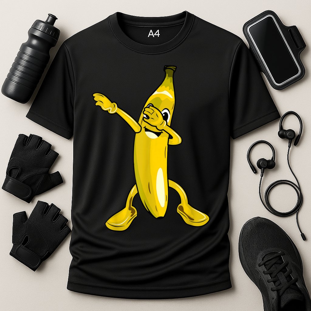 Cool Dab Banana Is Dabbing | Cute Dab Fruit Lover Cooling Performance Crew T-Shirt