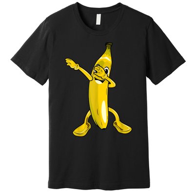 Cool Dab Banana Is Dabbing | Cute Dab Fruit Lover Premium T-Shirt