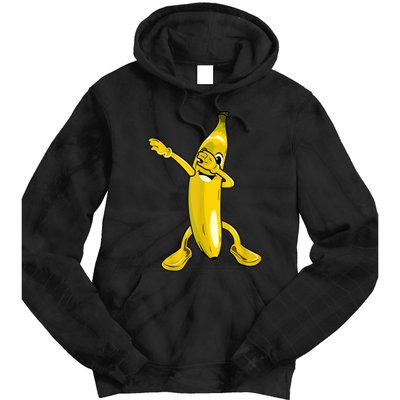 Cool Dab Banana Is Dabbing | Cute Dab Fruit Lover Tie Dye Hoodie