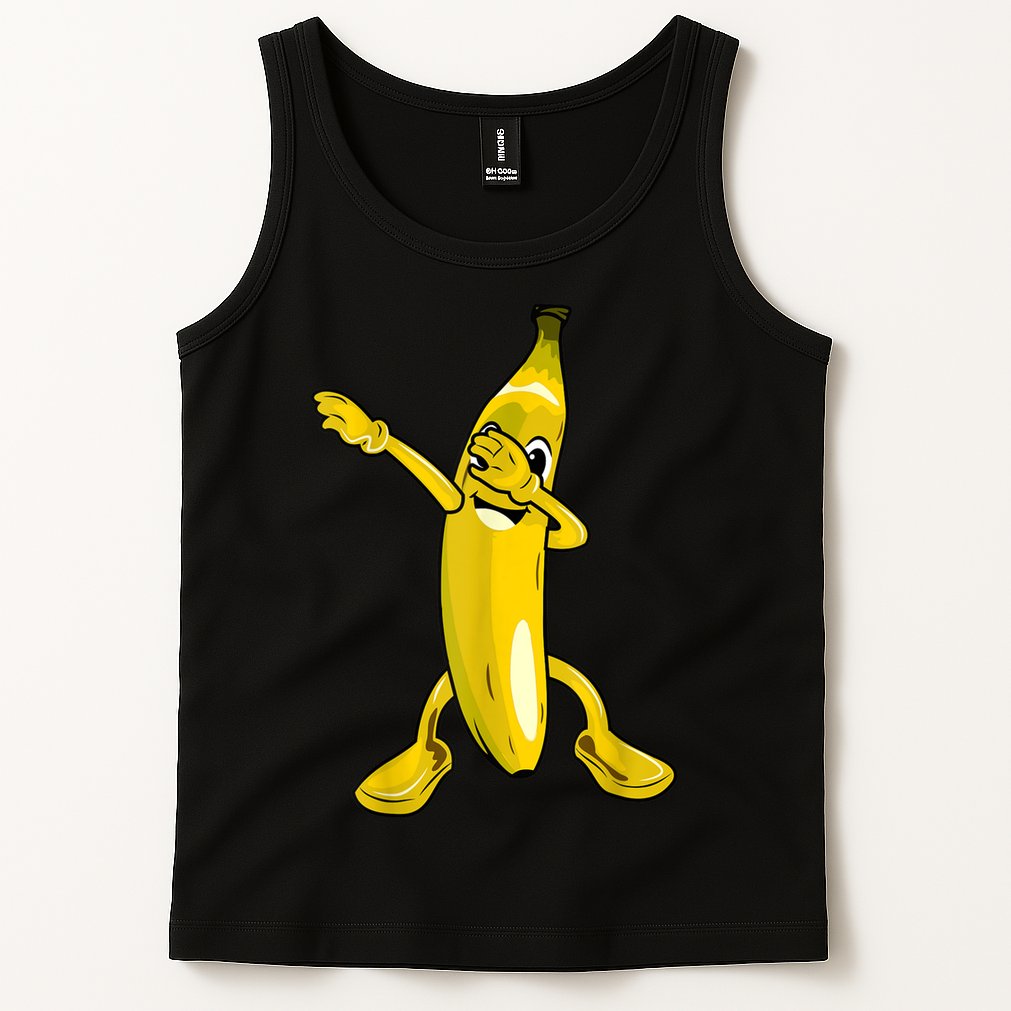 Cool Dab Banana Is Dabbing | Cute Dab Fruit Lover Tank Top
