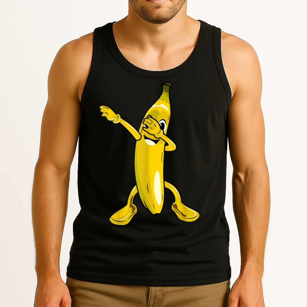 Cool Dab Banana Is Dabbing | Cute Dab Fruit Lover Tank Top