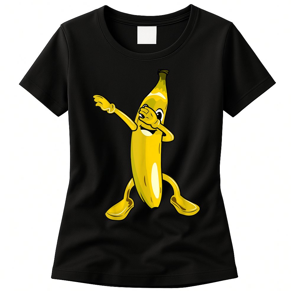 Cool Dab Banana Is Dabbing | Cute Dab Fruit Lover Womens T-Shirt
