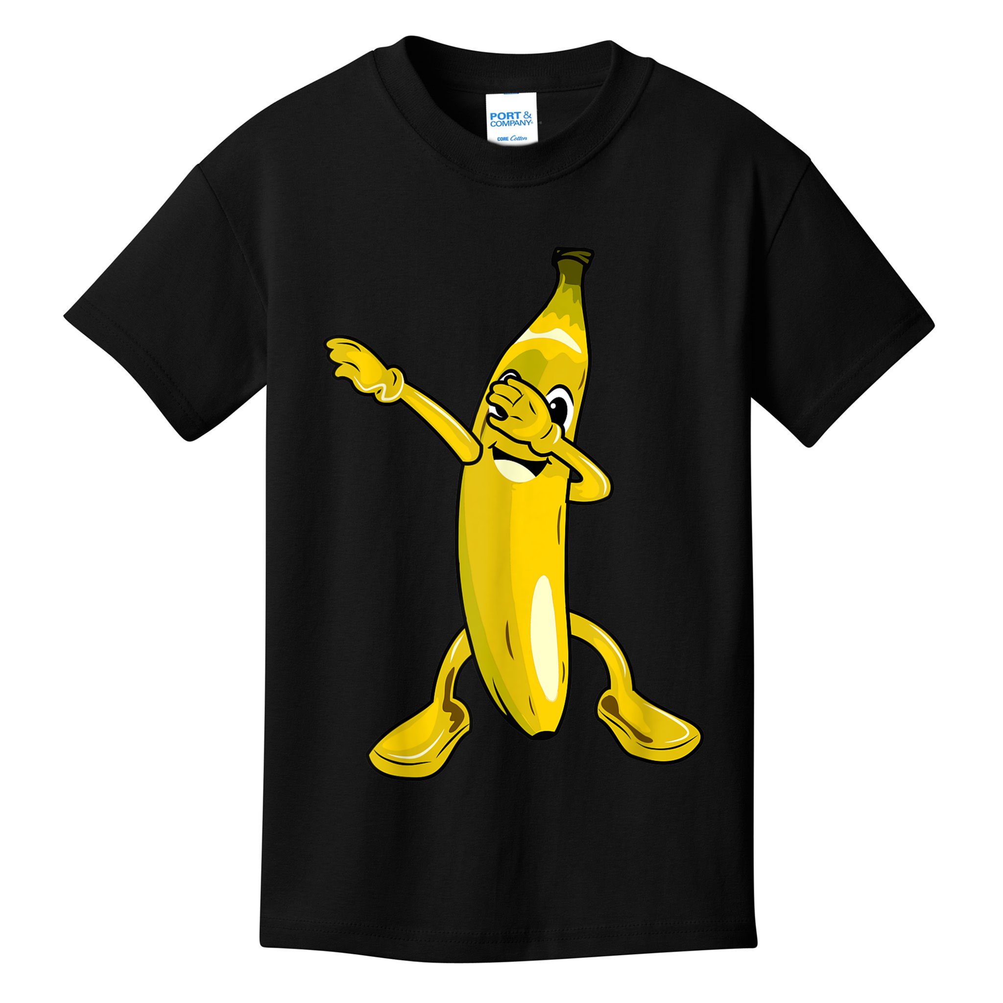 Cool Dab Banana Is Dabbing | Cute Dab Fruit Lover Kids T-Shirt