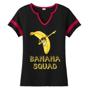 Cool Dab Banana Is Dabbing | Cute Dab Fruit Lover Ladies Halftime Notch Neck Tee