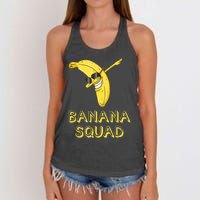 Cool Dab Banana Is Dabbing | Cute Dab Fruit Lover Women's Knotted Racerback Tank