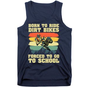 Cool Dirt Bike For Motocross Dirt Bike Lover Tank Top