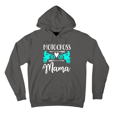 Cute Dirt Bike Motocross Mother Racing Moto Mom Gift Hoodie