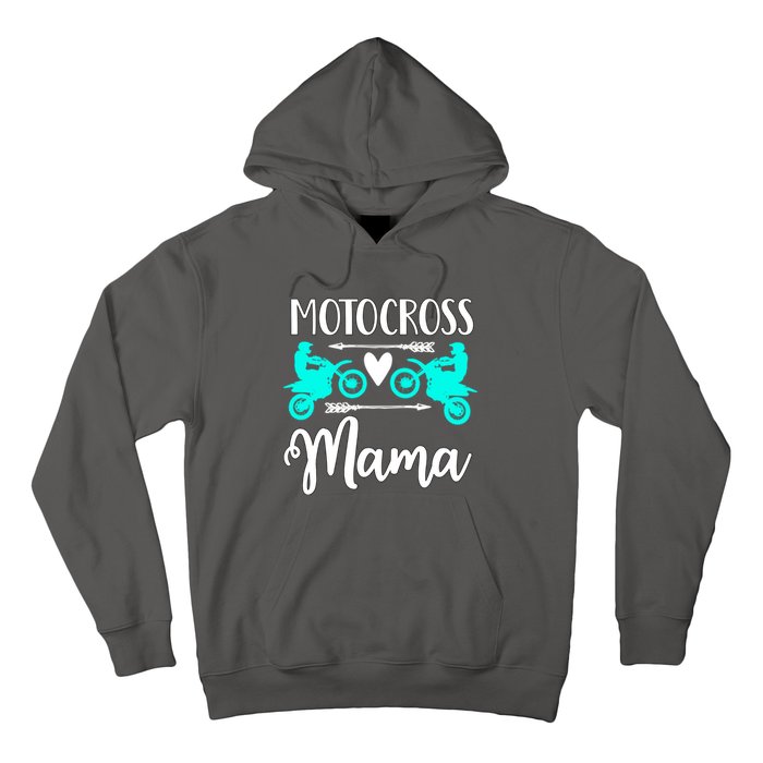 Cute Dirt Bike Motocross Mother Racing Moto Mom Gift Hoodie