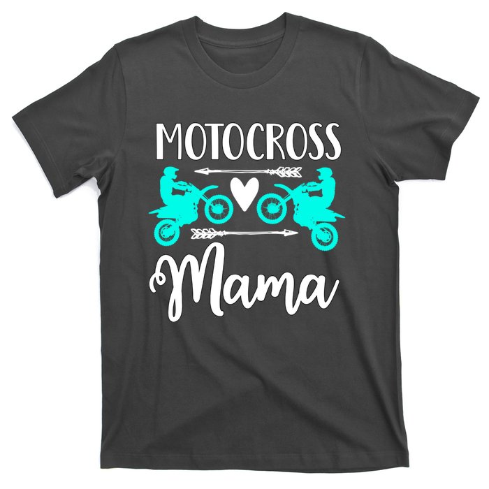 Cute Dirt Bike Motocross Mother Racing Moto Mom Gift T-Shirt