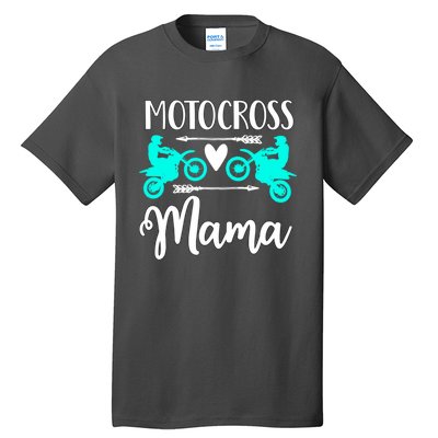 Cute Dirt Bike Motocross Mother Racing Moto Mom Gift Tall T-Shirt