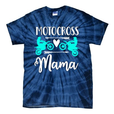 Cute Dirt Bike Motocross Mother Racing Moto Mom Gift Tie-Dye T-Shirt