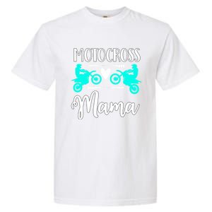 Cute Dirt Bike Motocross Mother Racing Moto Mom Gift Garment-Dyed Heavyweight T-Shirt