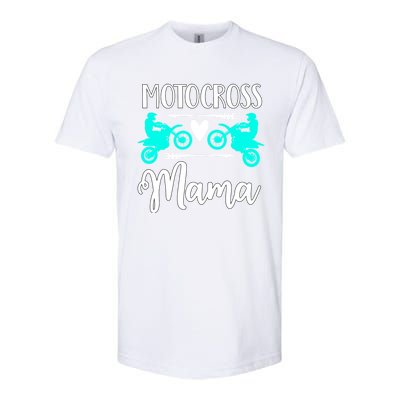 Cute Dirt Bike Motocross Mother Racing Moto Mom Gift Softstyle CVC T-Shirt